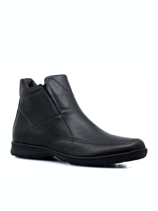 Piele Negru Ghete barbati Anatomic