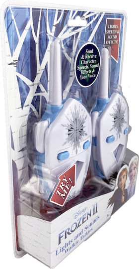 eKids Frozen 2 Kids' Walkie Talkies Frozen for 3+ Years 2 Pieces