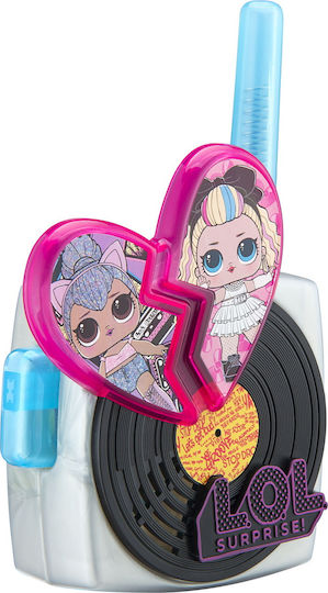 eKids LOL Surprise Remix 2 Kids' Walkie Talkies for 3+ Years 2pcs