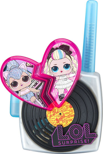 eKids LOL Surprise Remix 2 Kids' Walkie Talkies for 3+ Years 2pcs