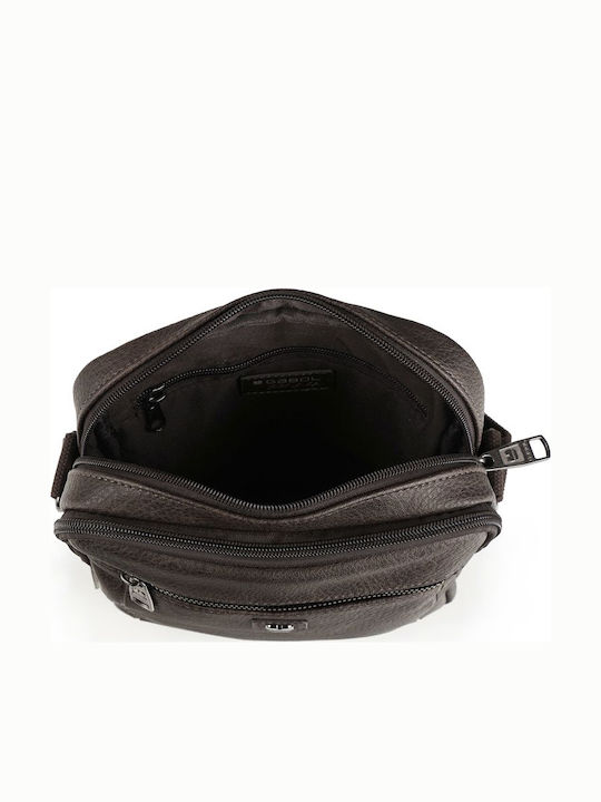Mochila Ανδρική Τσάντα Ώμου / Χιαστί Καφέ