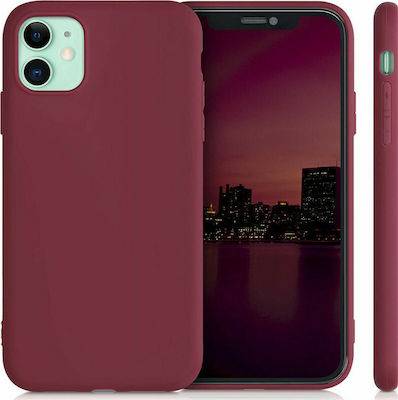 KWmobile Silicone Back Cover Rhubarb (iPhone 11)