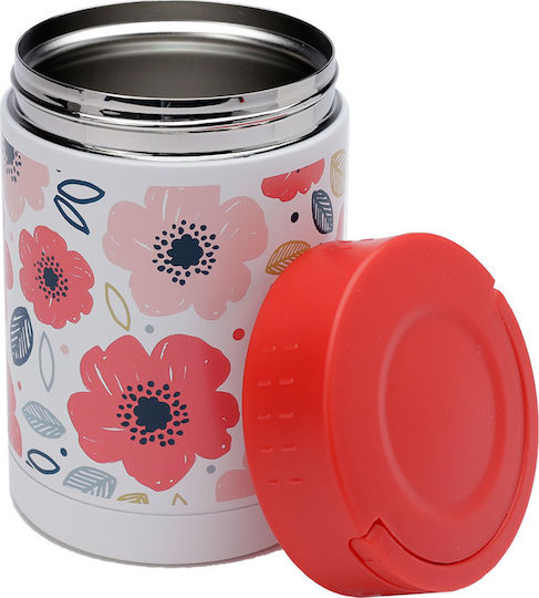 Puckator Poppy Termos pentru Mâncare pentru Bebeluși Oțel inoxidabil 400ml