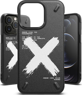 Ringke Onyx Design Coperta din spate Silicon rezistent X Black (iPhone 13 Pro Max) OD556E234