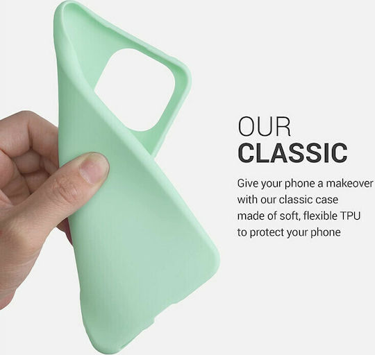 KWmobile Back Cover Σιλικόνης Mint Green Matte (Xiaomi Mi 11 Lite / 11 Lite 5G / 11 Lite 5G NE)