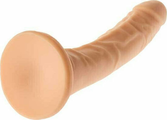 Dream Toys Mr Dixx Captain Cooper Glass Dildo with Balls and Suction Cup Flesh 21cm