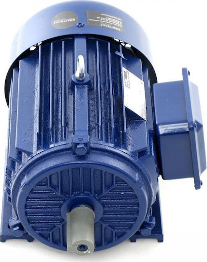 Kraft & Dele Three-Phase Electric motor 7.37hp Maximum Revolutions 1450rpm with Keyway 400V