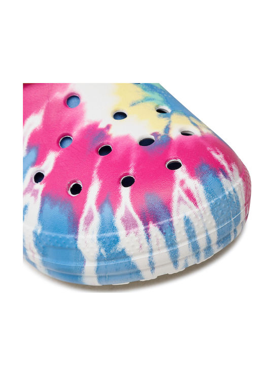 Crocs Classic Lined Tie Dye 206341 Saboti Pentru Femei