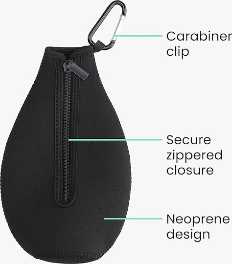 KWmobile Bottle Coolers Sleeves Carcasă Izotermică pentru Sticlă 0.5lt pentru sticle de bere / băuturi răcoritoare - 330 ml 2 bucăți în culoarea Roșu