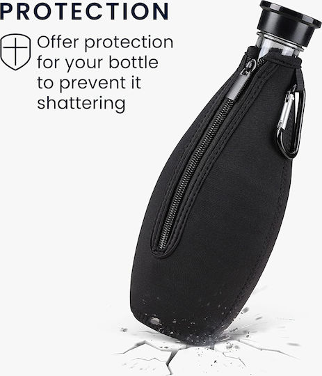 KWmobile Bottle Coolers Sleeves Carcasă Izotermică pentru Sticlă 0.5lt pentru sticle de bere / băuturi răcoritoare - 330 ml 2 bucăți în culoarea Roșu