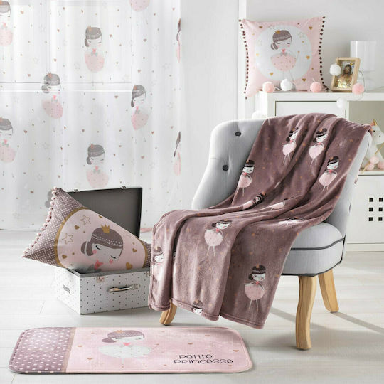Flamingo Kids Synthetic Rug Petite Princesse 45x75cm