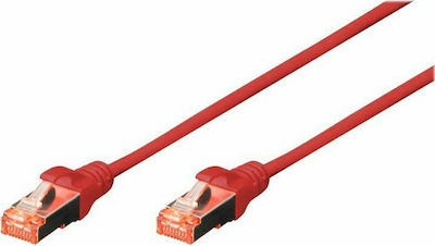 Digitus S/FTP Cat.6 Ethernet Network Cable 3m Red 1pcs