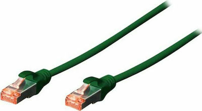 Digitus S/FTP Cat.6 Ethernet Network Cable 2m Green 1pcs