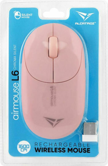 Alcatroz Airmouse L6 Wireless Mouse Peach