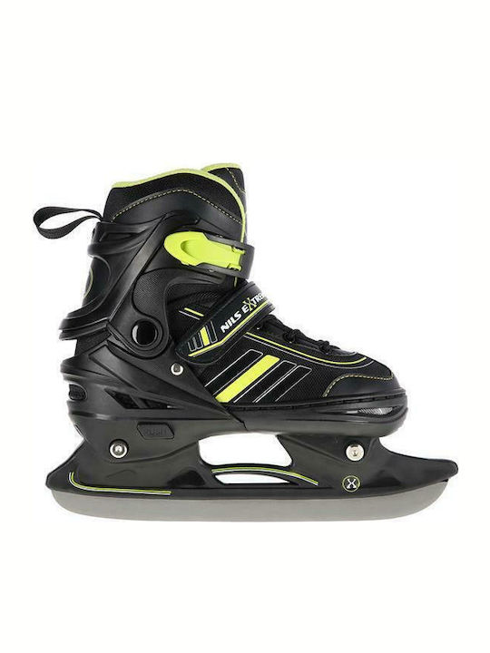 Nils 2 1 In-line & Hockey Inline Αυξομειούμενα Rollers Μαύρα Παιδικά