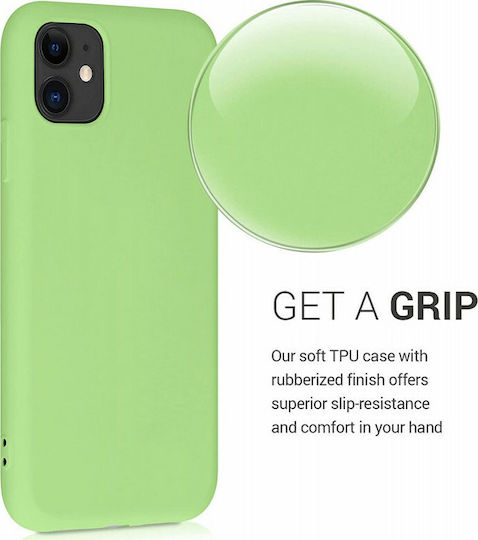 KWmobile Rubberized Задна корица Силикон Tomatillo (iPhone 11)
