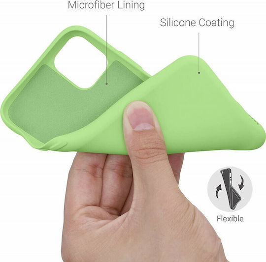 KWmobile Rubberized Задна корица Силикон Tomatillo (iPhone 11)