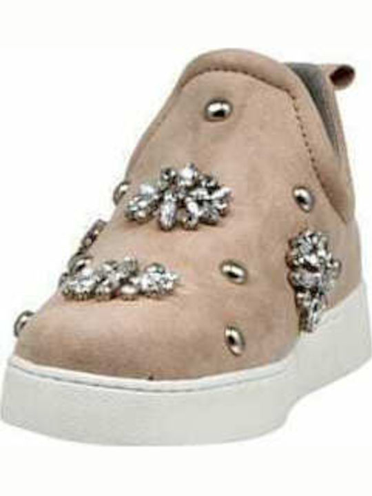 Perfume2 Athletic Γυναικεία Slip-On Πάνινα Nude