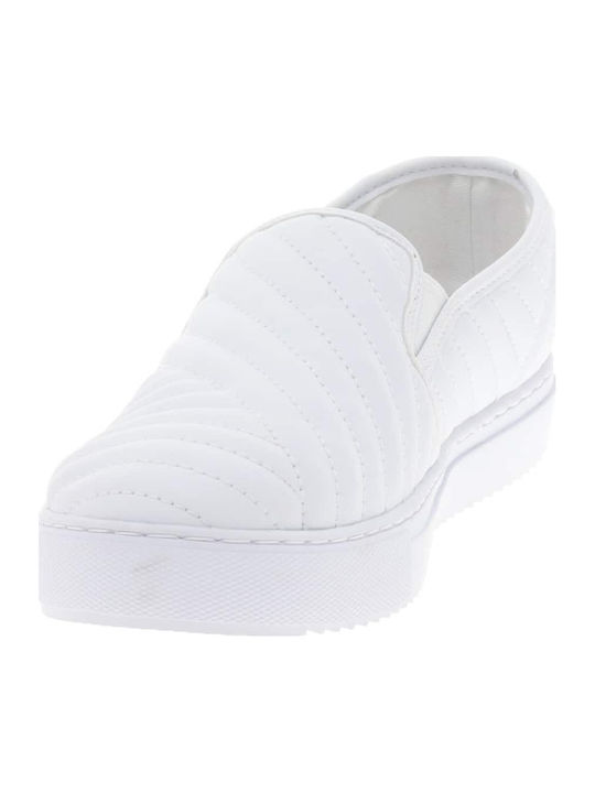 Regan3-A Women's Slip-Ons White
