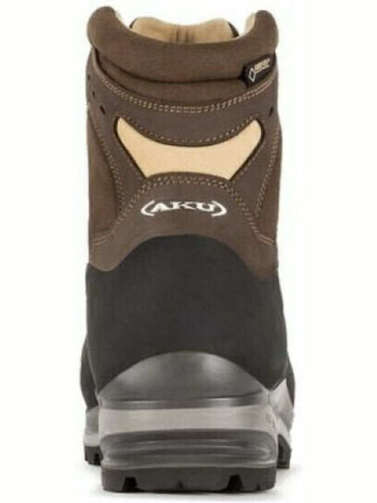 Aku Superalp NBK GTX Men's Hiking Waterproof Boots With Gore-Tex Membrane Brown