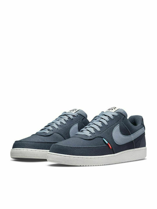 Nike Court Vision Low Next Nature Ανδρικά Sneakers Navy Μπλε