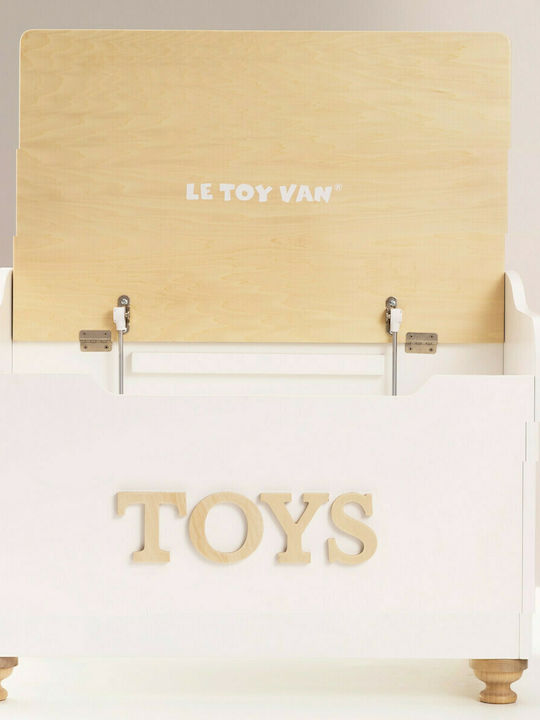 Le Toy Van Детска кутия за съхранение Бял 68x43x53см 1бр