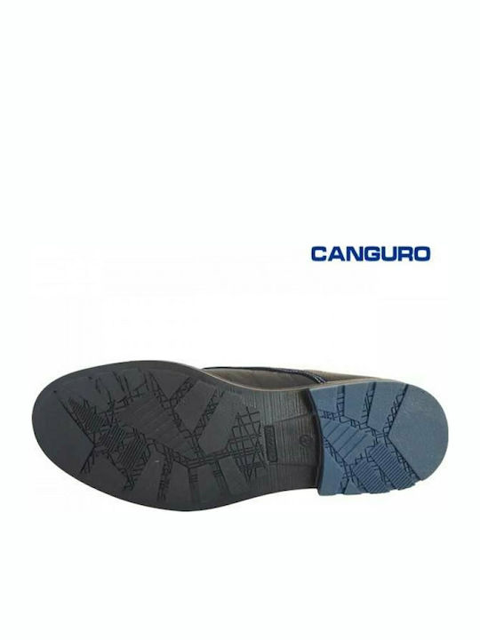 A162-302 Piele Negru Bocanci