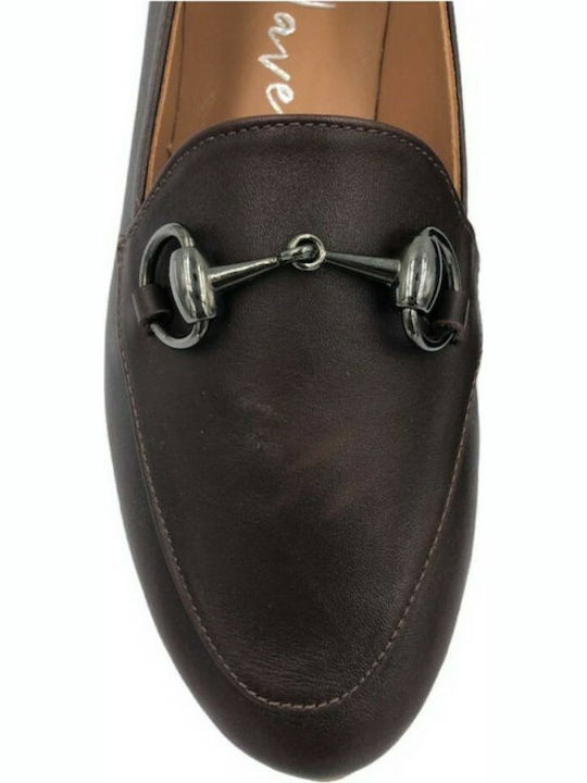 Wave MOCASINE AS-9116 BROWN LEATHER Wave