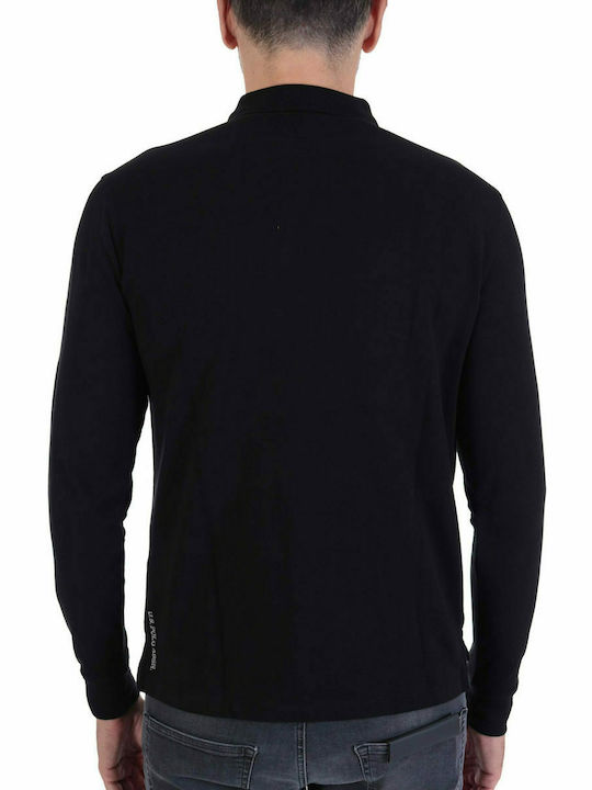 U.S. Polo Assn. Men's Long Sleeve Polo Blouse Black