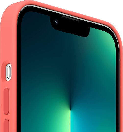 Apple Silicone Case with MagSafe Back Cover Σιλικόνης Pink Pomelo (iPhone 13 Pro Max)