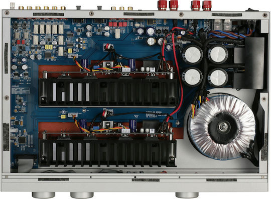 Audiolab 8300A Ολοκληρωμένος Ενισχυτής Hi-Fi Stereo 230W/4Ω 150W/8Ω Ασημί