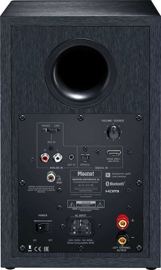 Magnat Monitor Reference 2A Ηχεία Studio Monitor 5" 220W (Ζεύγος) Μαύρα
