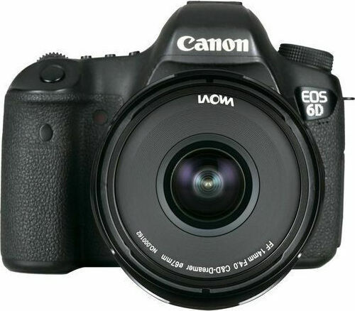 Laowa Full Frame Camera Lens 14mm f/4 Zero-D Ultra-Wide Zoom for Canon EF Mount Black
