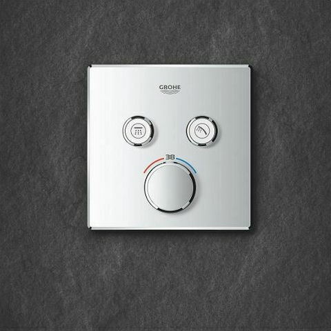 Grohe Grohtherm Smart Control pentru Duș 2 ieșiri Inox