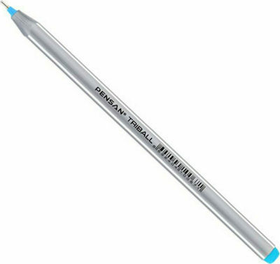 Pensan Tribal Pen Rollerball 1mm with Light Blue Ink