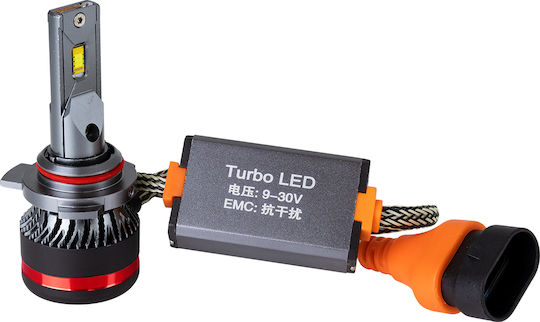 GloboStar Lamps Car Extreme Series HIR2-9012 Canbus LED 6000K Cold White 9-32V 100W 2pcs