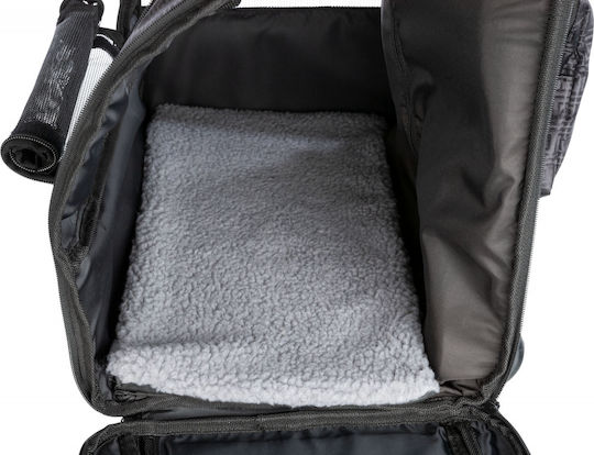Trixie Elegance Dog/Cat Carrying Black Trolley for 10kg Pets L41xW31xH45cm