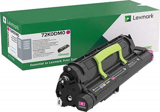 Lexmark 72K0DM0 Original Unitate de dezvoltare Laser Printer Magenta Program de returnare 300000 Pagini