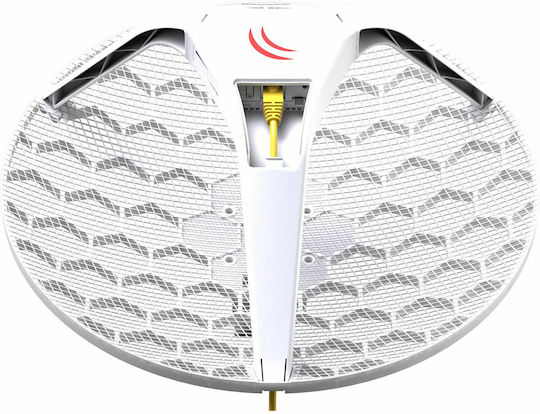 MikroTik LHG 5 (3-Pack) Εξωτερική Κεραία WiFi Παραβολική 24.5dBi με σύνδεση Ethernet