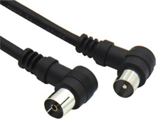 Comp Καλώδιο Κεραίας Coax male - Coax female Μαύρο 3m (02.006.0090)