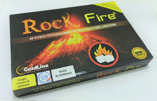 Goldline Rock Fire Кубчета за запалване 48бр