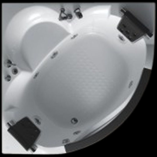 Vinci Phuket Acrylic Bathtub with Hydromassage 150x150cm