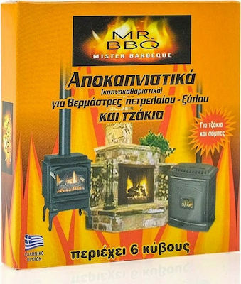 Mister Barbeque 201Β – Sweeping Cubes Cuburi de curățare pentru coșul de fum pentru șemineu 100gr