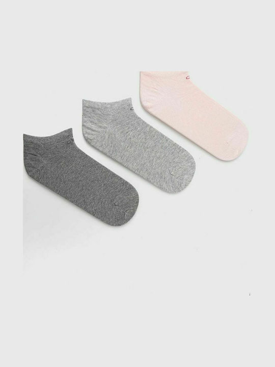 Calvin Klein Γυναικείες Μονόχρωμες Κάλτσες 3Pack