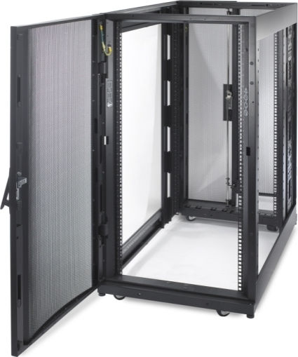 APC Netshelter SX С крака Рак кабинет 24U 60x107x135см Черен AR3104