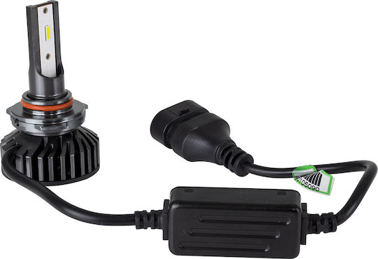 GloboStar Lamps Car F2 Line HB3 Canbus LED 6000K Cold White 9-32V 100W 2pcs