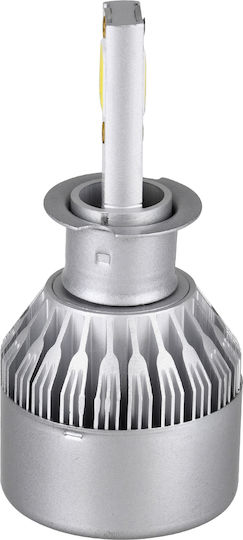 GloboStar Λάμπες Αυτοκινήτου C6 Line H3 Canbus LED 6000K Ψυχρό Λευκό 8-48V 72W 2τμχ