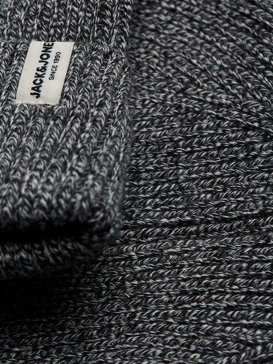 Jack & Jones Beanie Beanie Knitted in Gray color