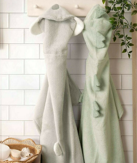 Mamas & Papas Hooded Baby Bath Towel Koala Gray