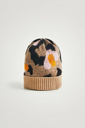Beanie Frauen Beanie Gestrickt Leopard